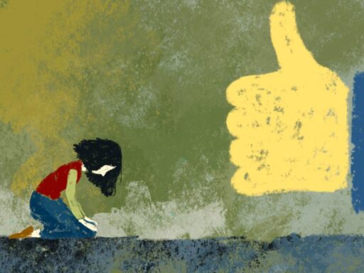 Parent in blended family feels awkward posting baby but not stepchild online